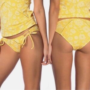 NWT Robin Piccone Sadie Marigold Bikini Bottom